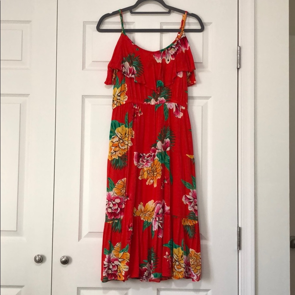 Old Navy floral dress.